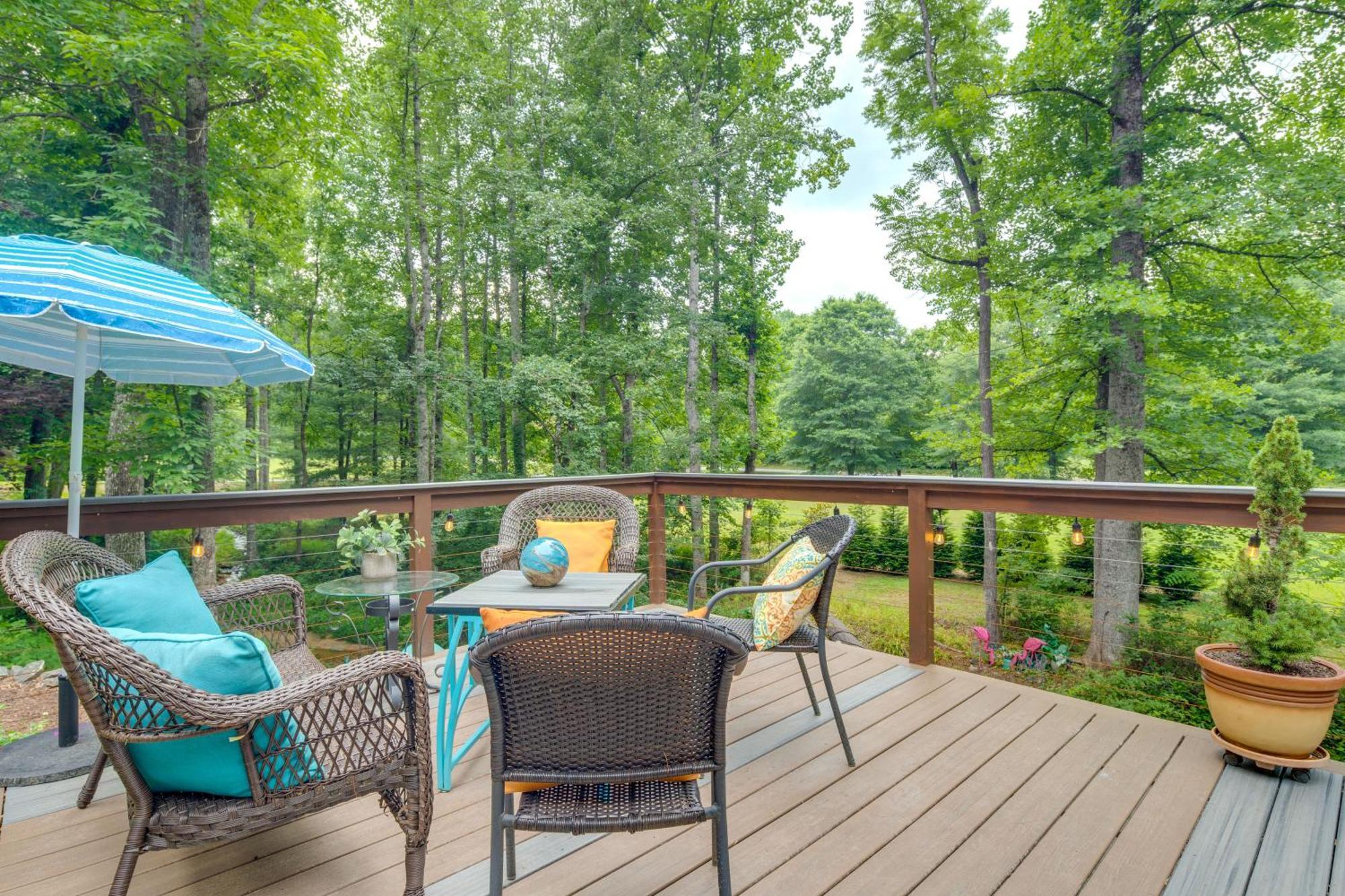 Creekside Hendersonville Haven Hot Tub And Fire Pit Exterior photo