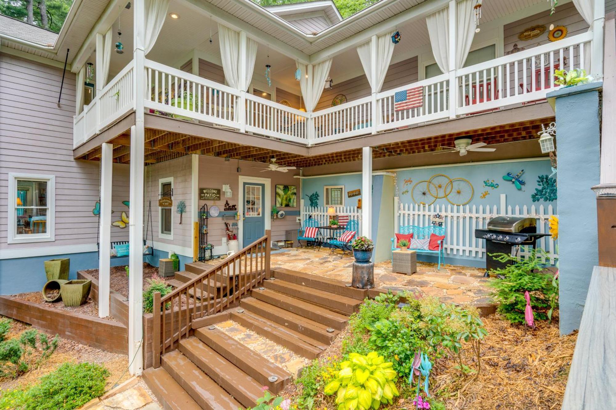 Creekside Hendersonville Haven Hot Tub And Fire Pit Exterior photo